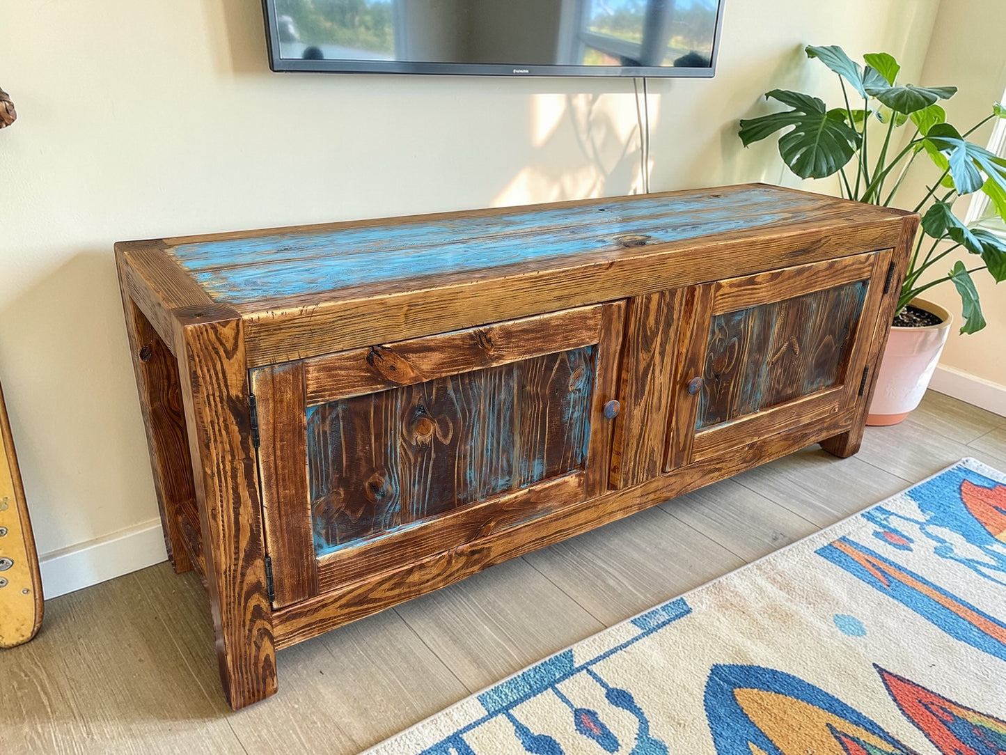 Entry way and Console cabinet