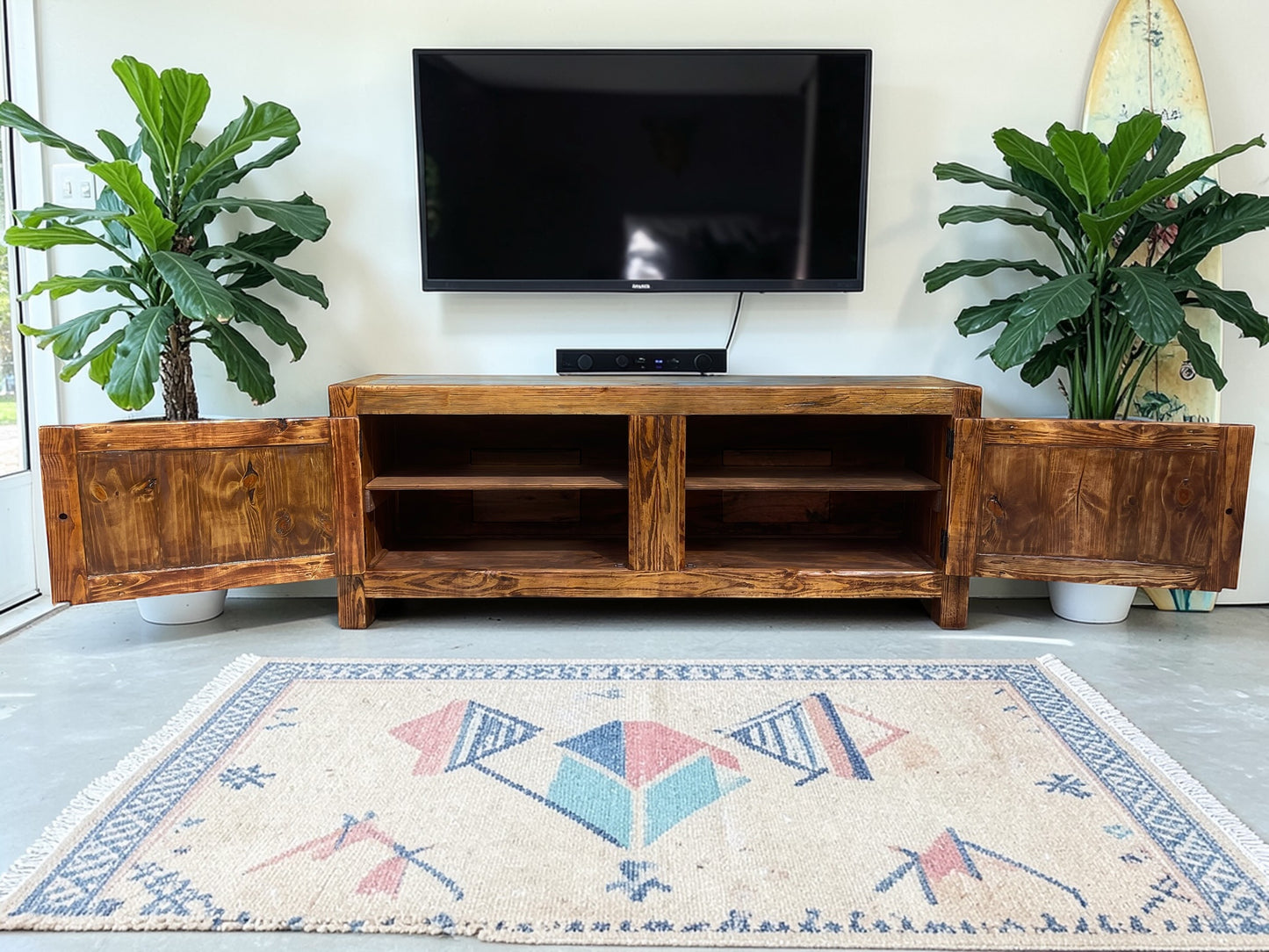 Entry way and Console cabinet