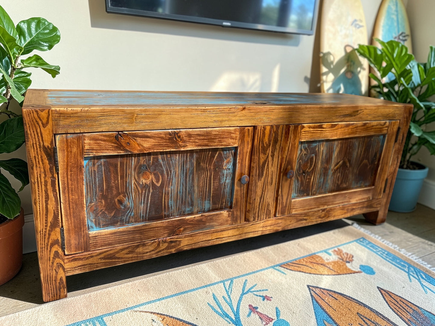 Entry way and Console cabinet
