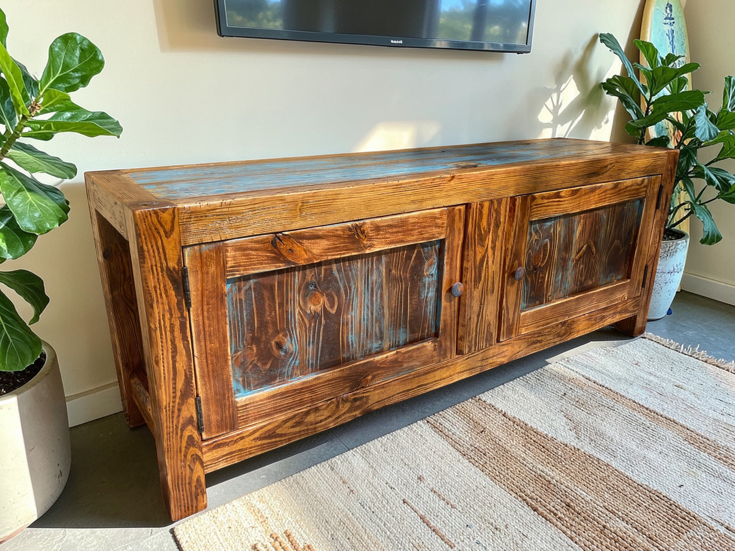 Entry way and Console cabinet