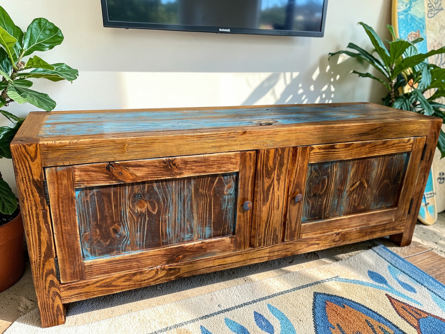 Entry way and Console cabinet
