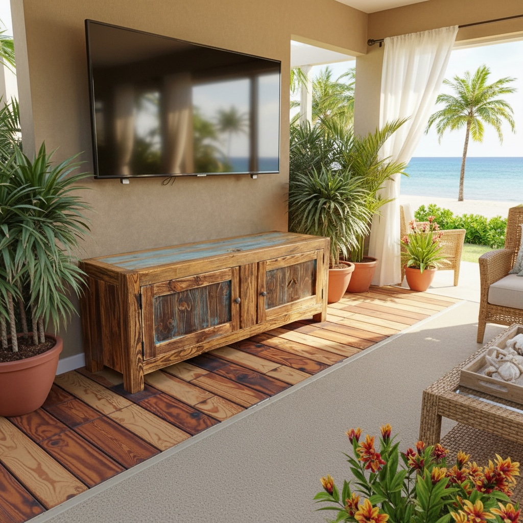 Entry way and Console cabinet