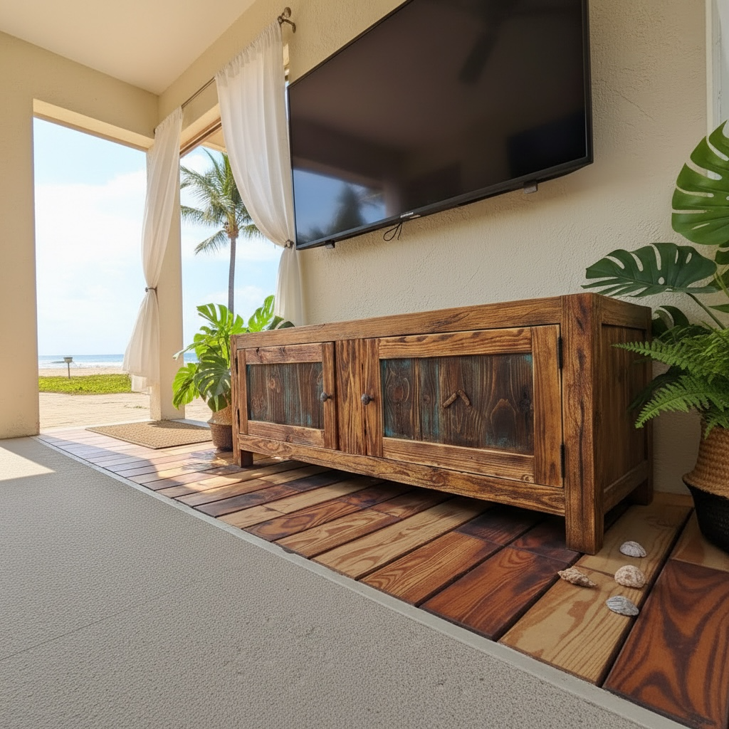 Entry way and Console cabinet